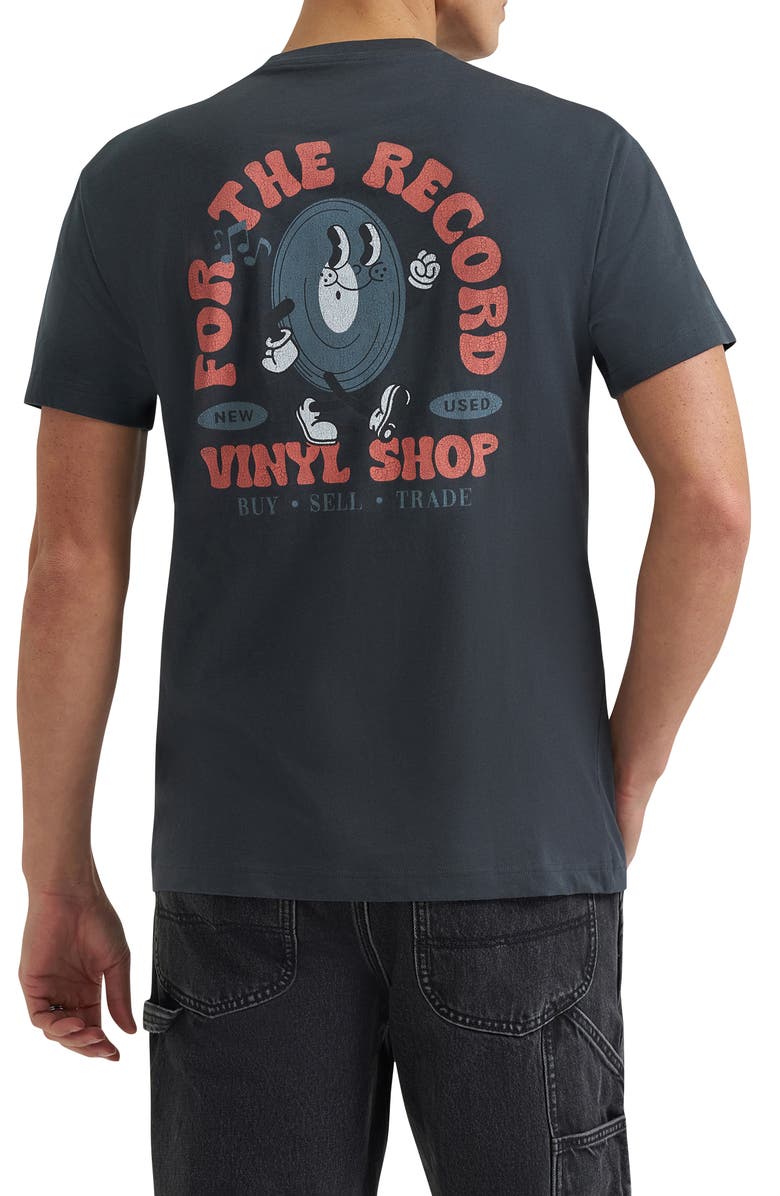 Lee Essential Americana Graphic T-Shirt, Alternate, color, Washed Black