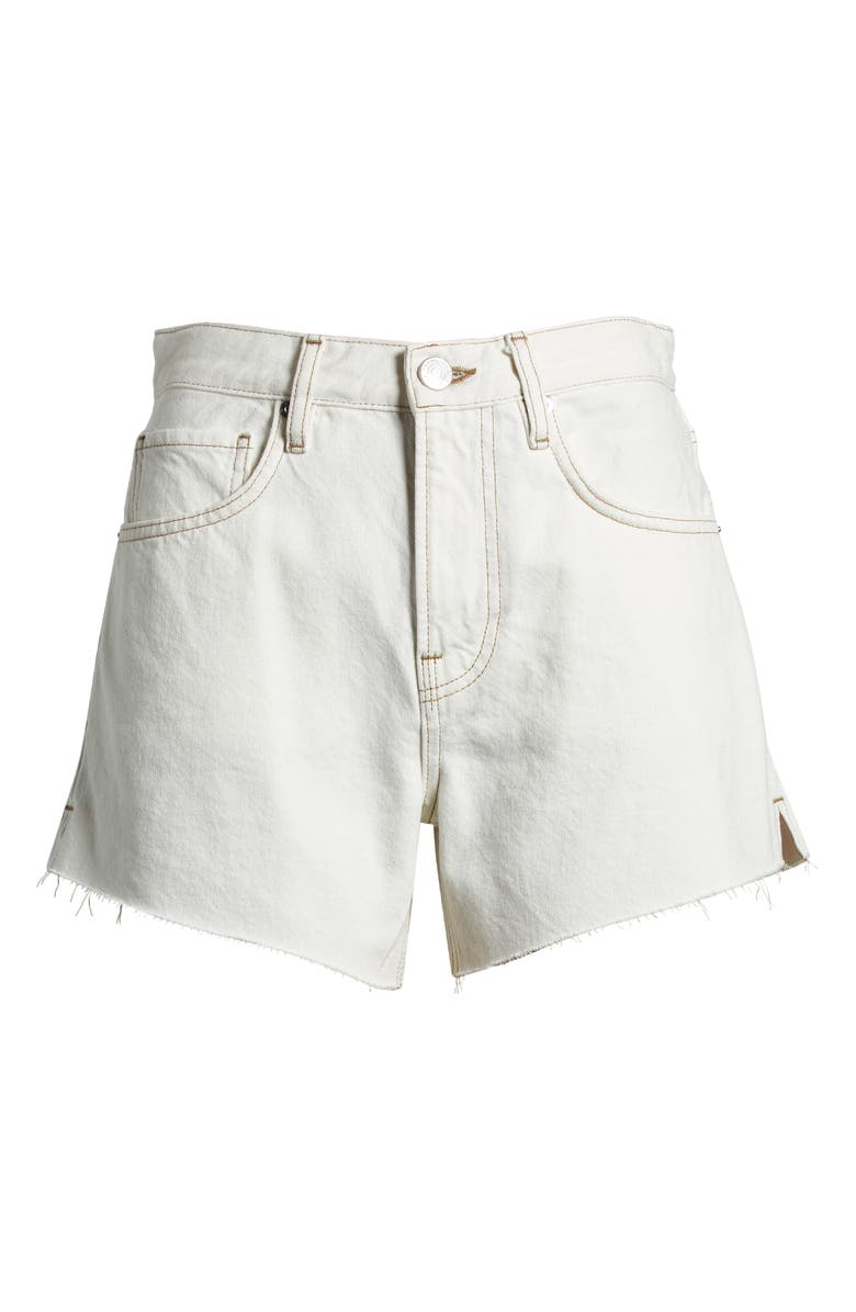 FRAME Le Super High Raw Hem Cutoff Denim Shorts, Alternate, color, 