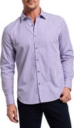 Robert Graham Greenwich Stripe Stretch Button-Up Shirt