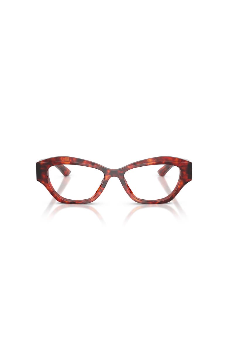 53mm Cat Eye optical glasses, Alternate, color, Red
