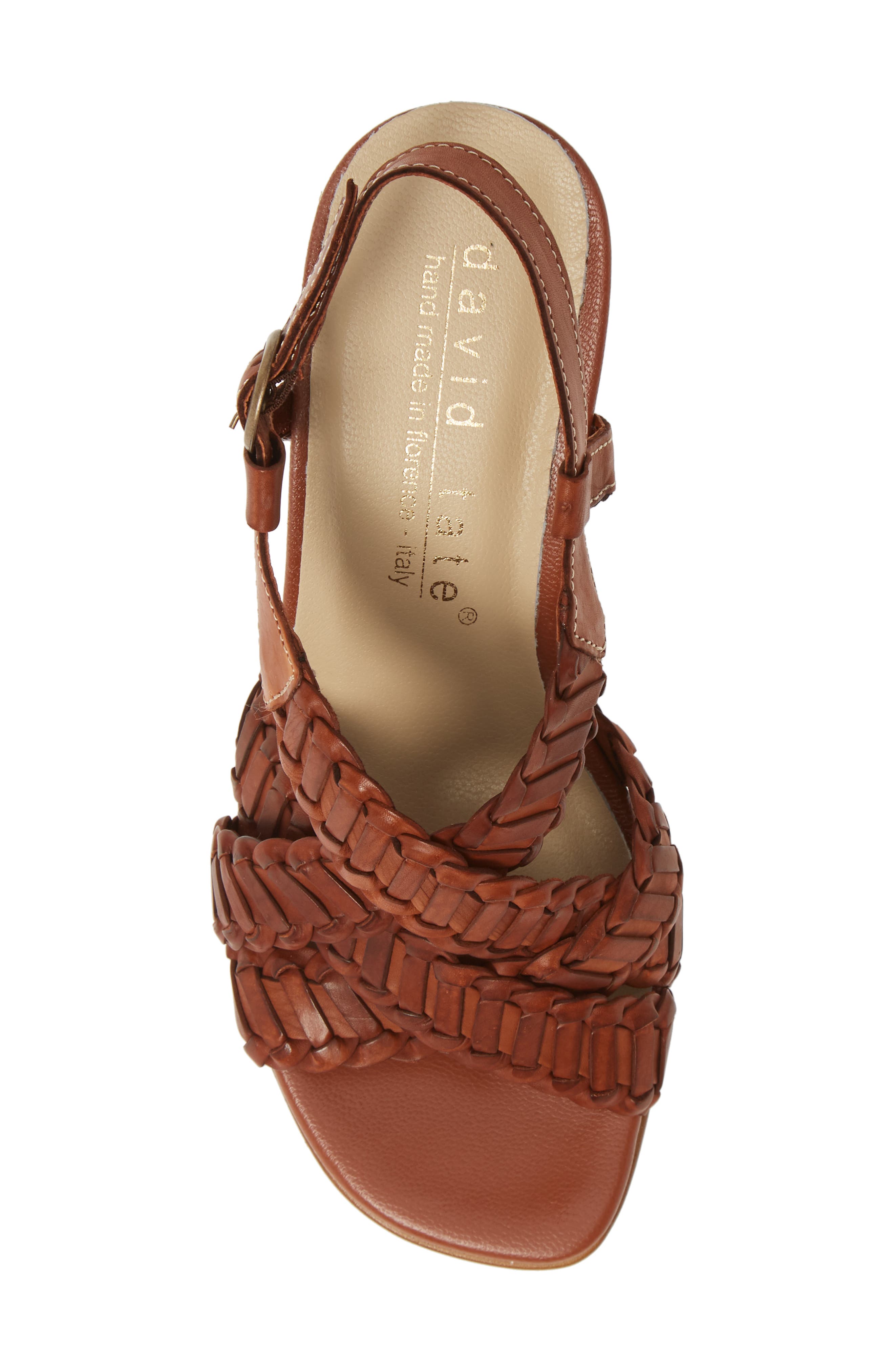 Amarone Sandal, Alternate, color, COGNAC LEATHER