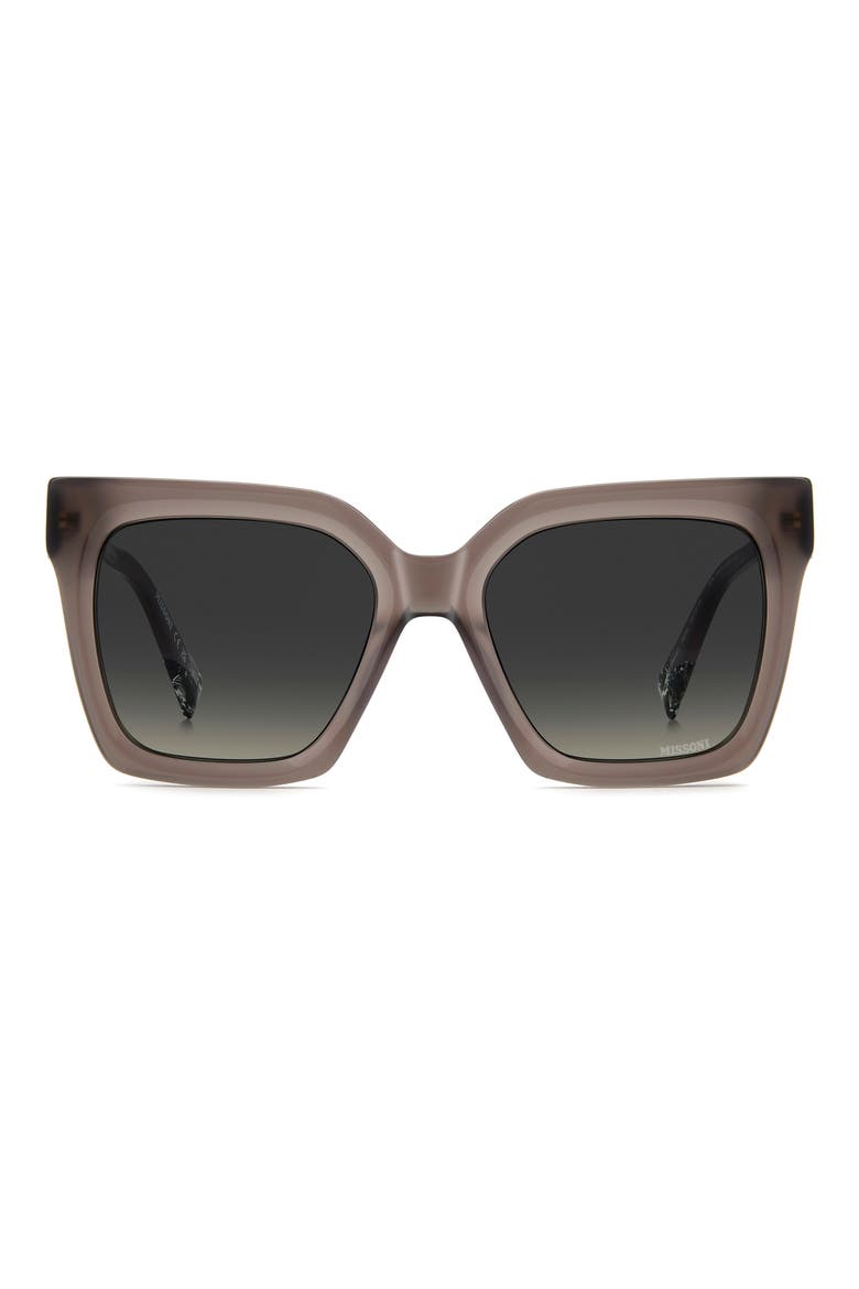 54mm Gradient Square Sunglasses, Main, color, 079U-PR