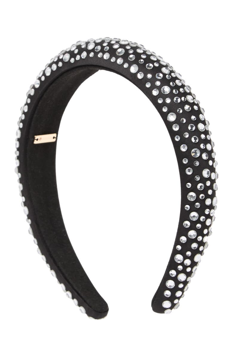 BaubleBar Lily Crystal Headband, Main, color, 