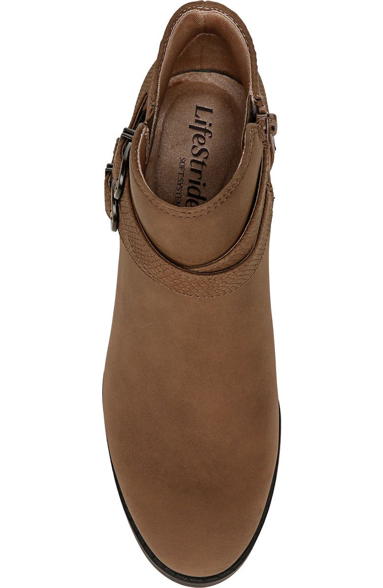 LifeStride Blaire Bootie, Alternate, color, Dark Taupe