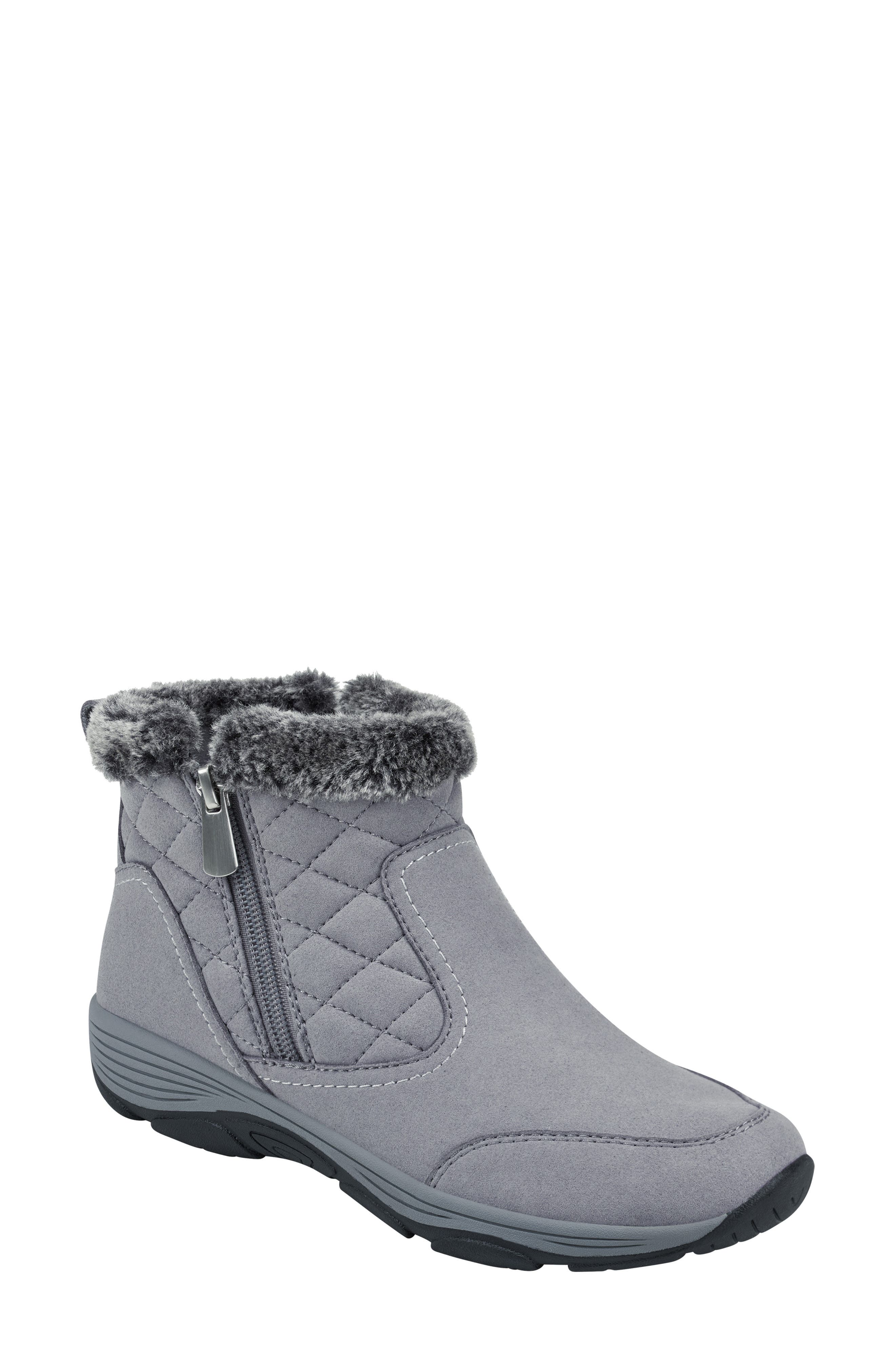 Easy Spirit Vance Water Repellent Faux Fur Trimmed Boot