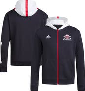adidas Men's adidas Black Nebraska Huskers Blackshirts Full-Zip Hoodie