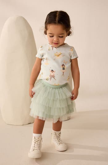 Kids' Fairy Top & Tutu Skirt Set