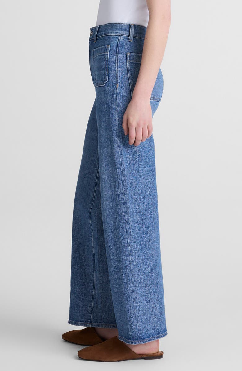 Madewell Emmy Wide-Leg Jeans, Alternate, color, Driftwater Wash