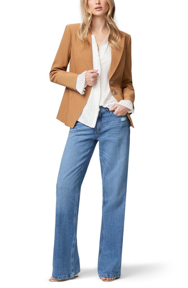 PAIGE Palma Button-Up Shirt, Alternate, color, White