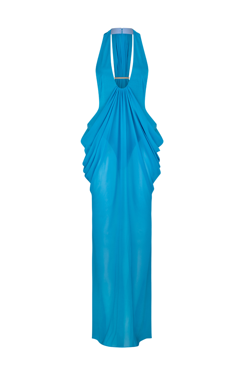 AtoÌr Mina Maxi Dress, Alternate, color, Lapis Blue