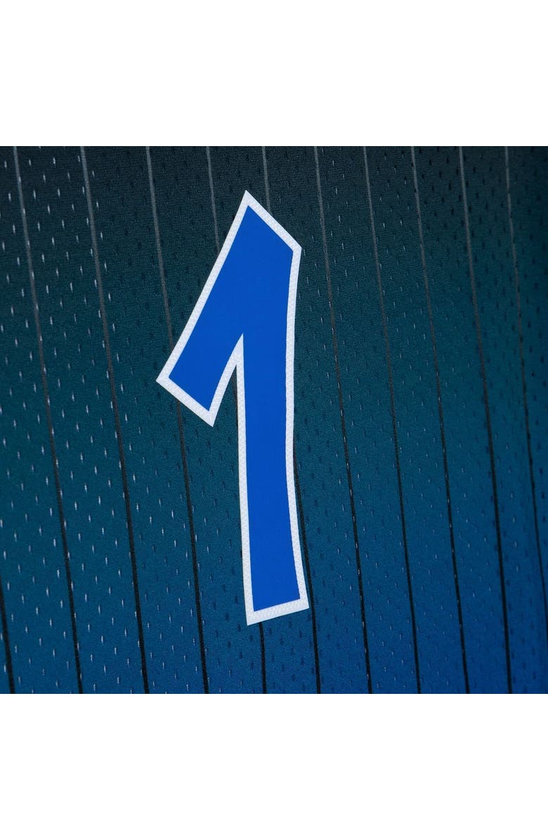 Mitchell & Ness Men's Mitchell & Ness Penny Hardaway Royal/Black Orlando Magic 1994/95 Hardwood Classics Fadeaway Swingman Player Jersey, Alternate, color,