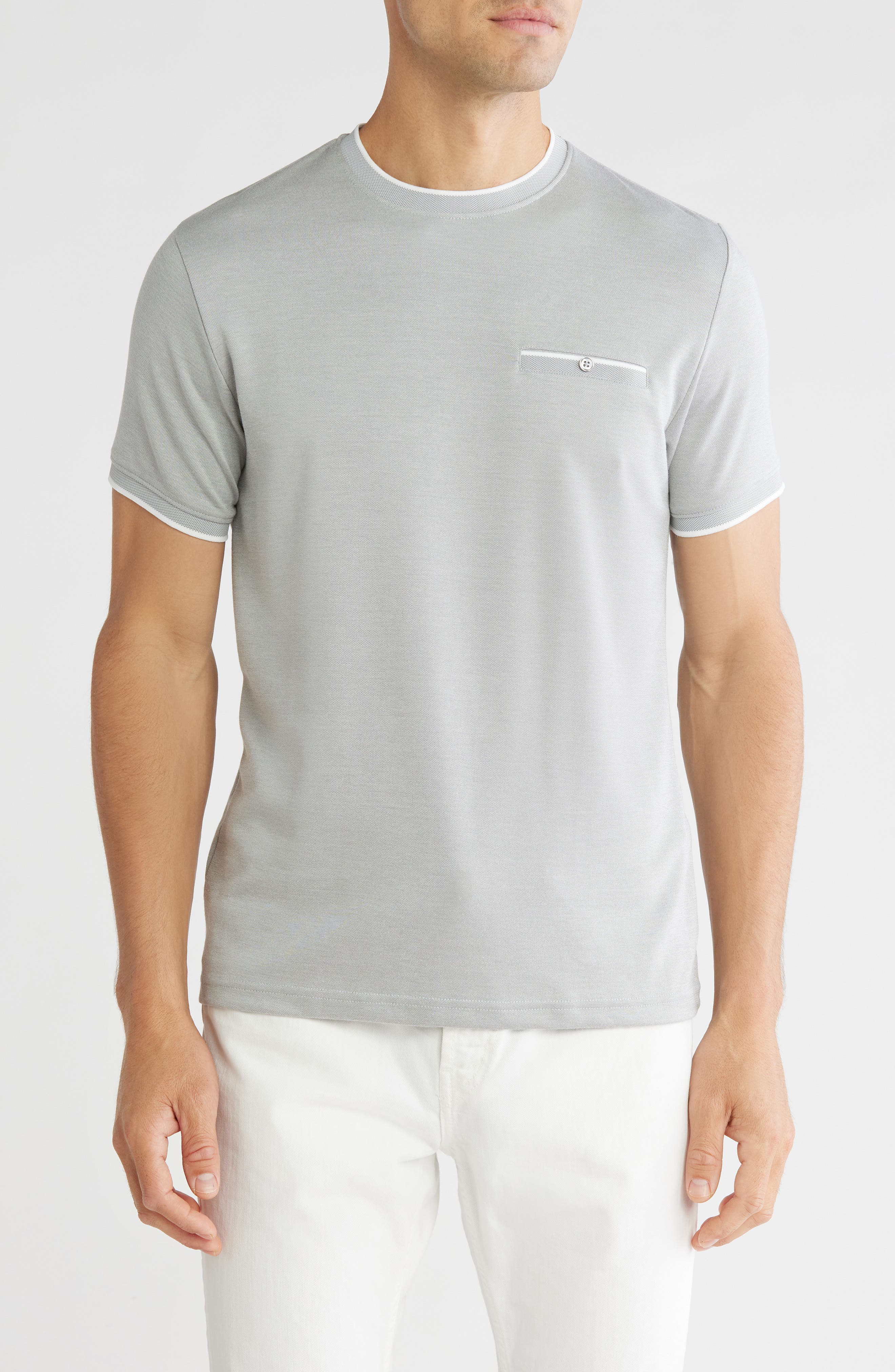 DENIM AND FLOWER Chest Pocket T-Shirt