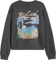 Rip Curl Saloon Relaxed Graphic Sweatshirt