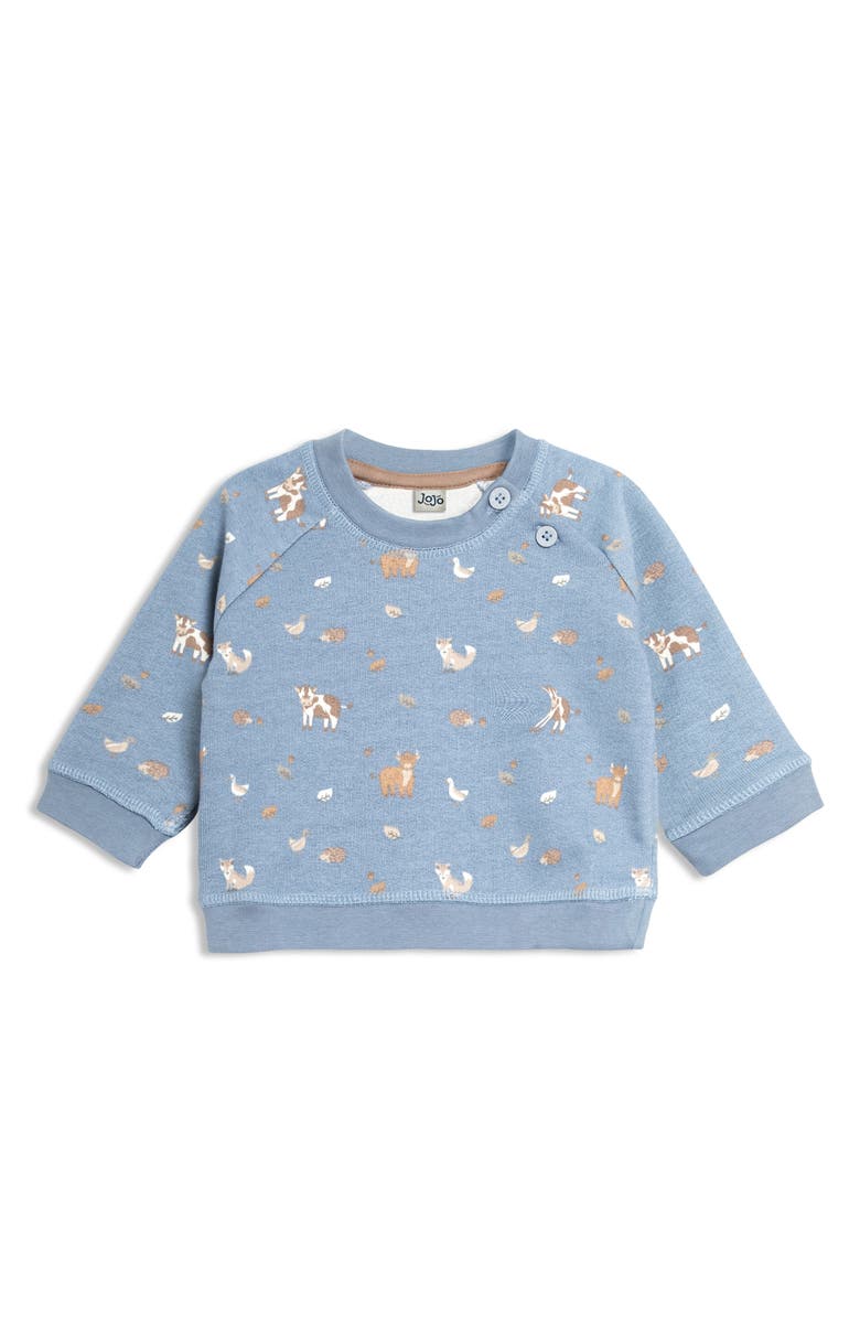 JOJO MAMAN BEBE Woodland Friends Sweatshirt & Leggings Set, Alternate, color, 