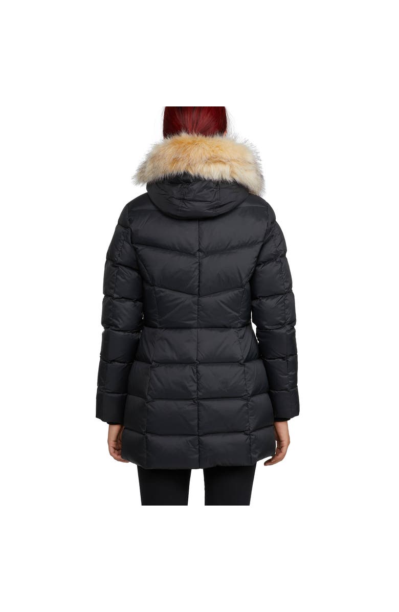 Pajar Roxy Quilted Puffer with Detachable Faux Fur Trim, Alternate, color, 