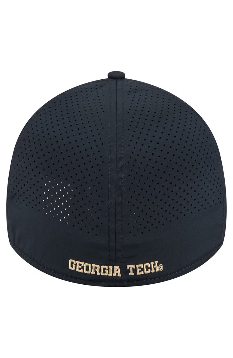 New Era Men's New Era  Navy Georgia Tech Yellow Jackets Rope 39THIRTY Flex Hat, Alternate, color, Navy