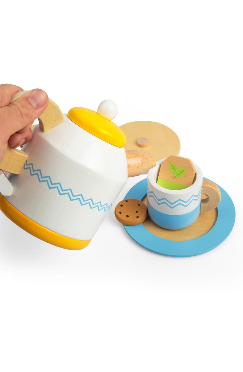 Bigjigs Toys Tea Set For Two, Alternate, color, White