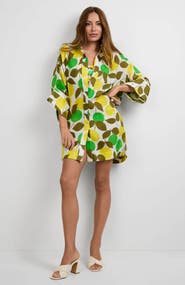 Trina Turk Opponent Limone Print Dress