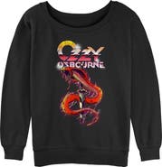 Ozzy Osbourne Junior's Ozzy Osbourne Cobra Logo  Sweatshirt