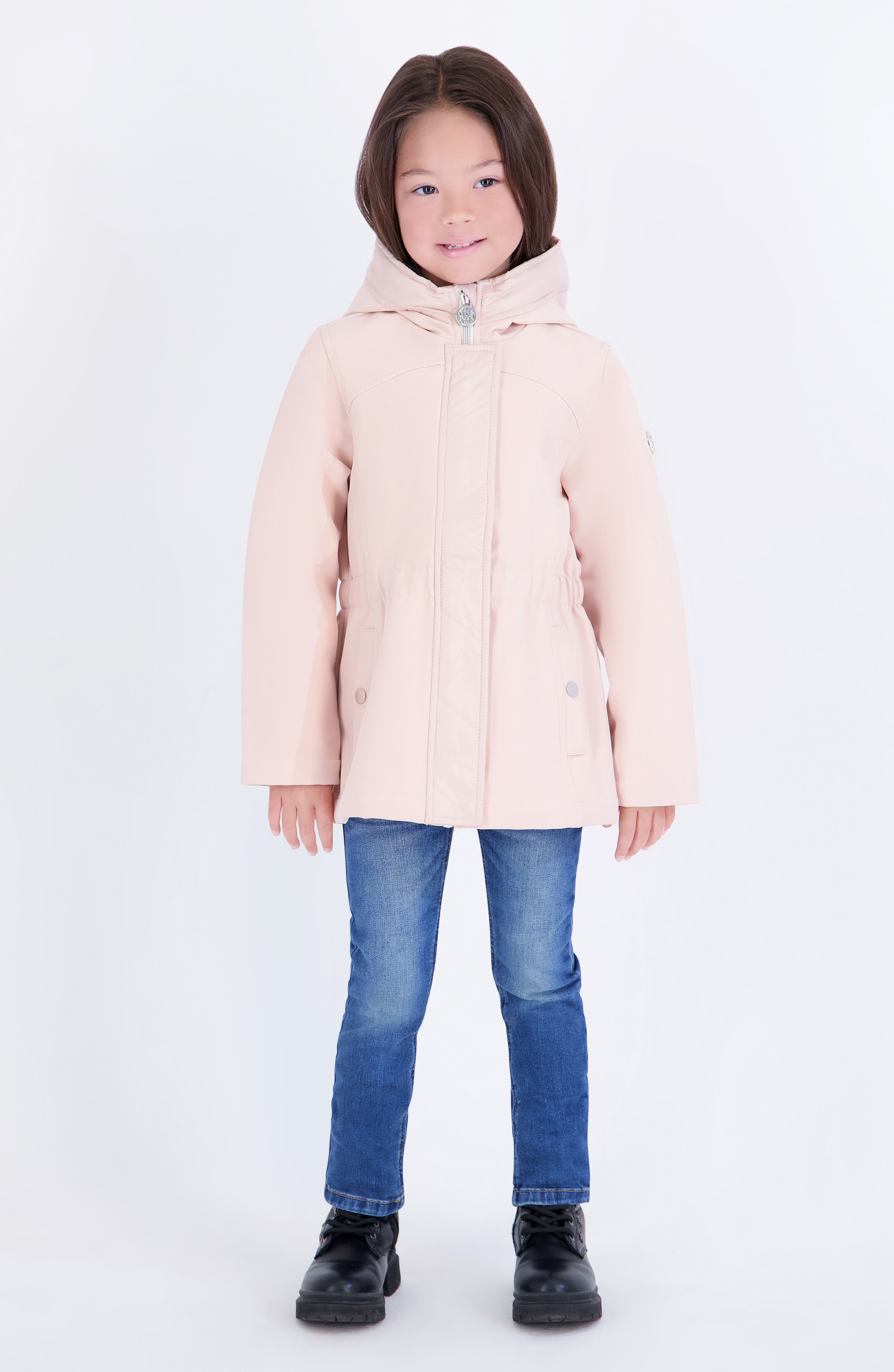 Kids' Hooded Softshell Jacket