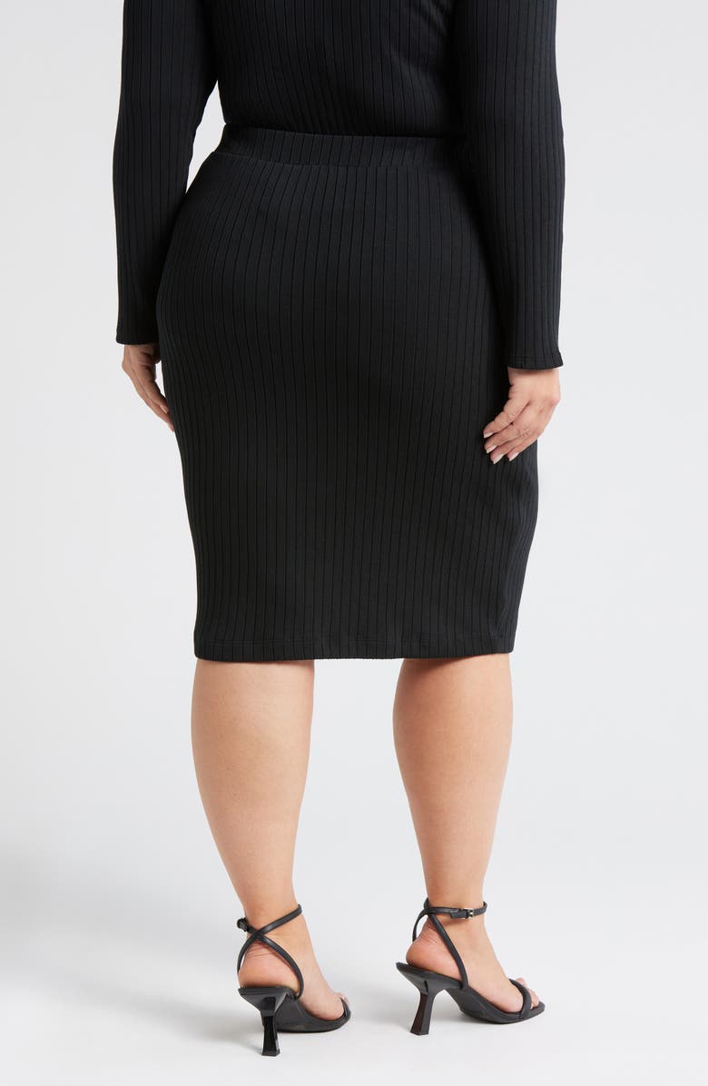 Universal Standard Danube Rib Pencil Midi Skirt, Alternate, color,