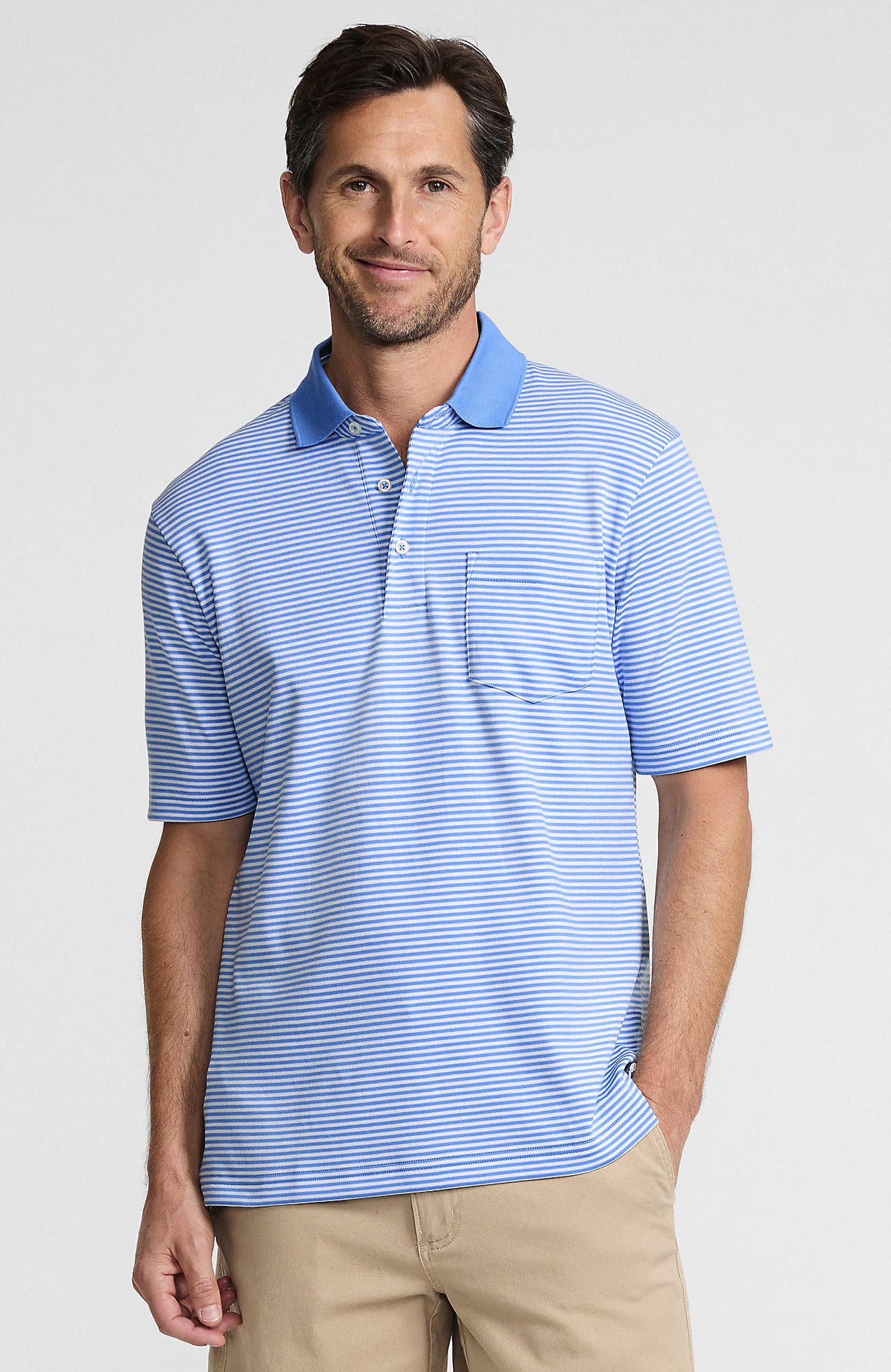 Soft Boreal Blue Stripe