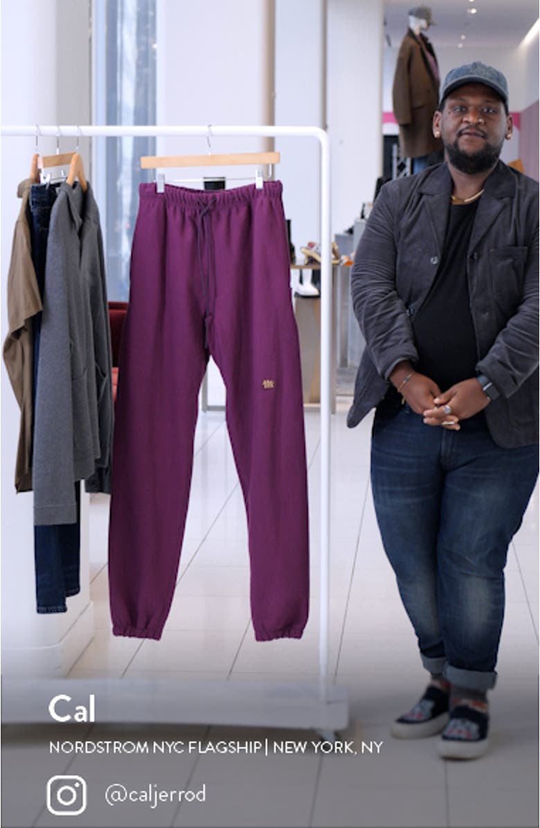 Unisex Abc. 123. Cotton Sweatpants, sales video thumbnail