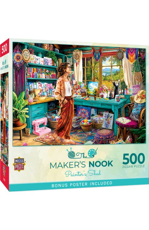 Painter's Shed 500 Piece Jigsaw Puzzle