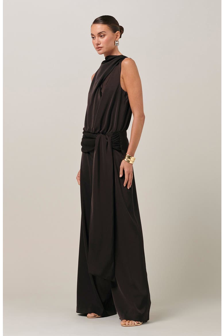 Elliana Jumpsuit, Alternate, color, Chocolate