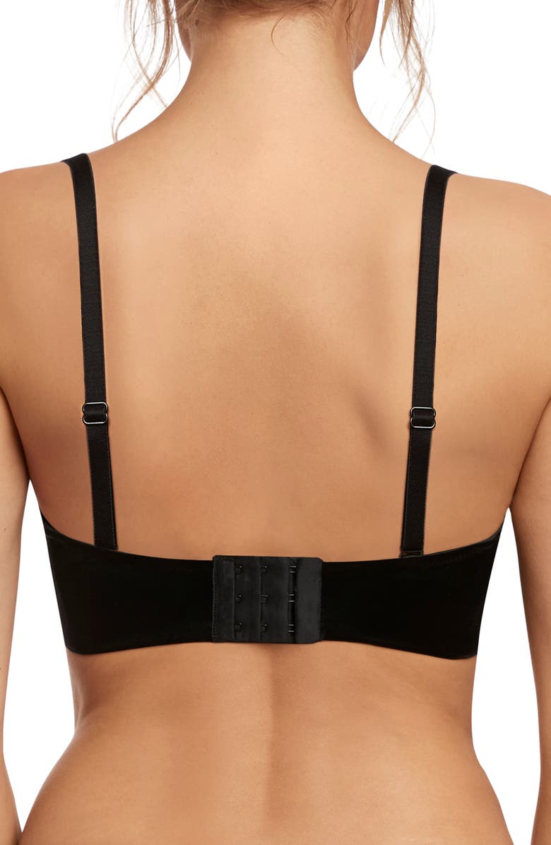 Fantasie Aura Convertible Strapless Underwire Bra, Alternate, color, Black
