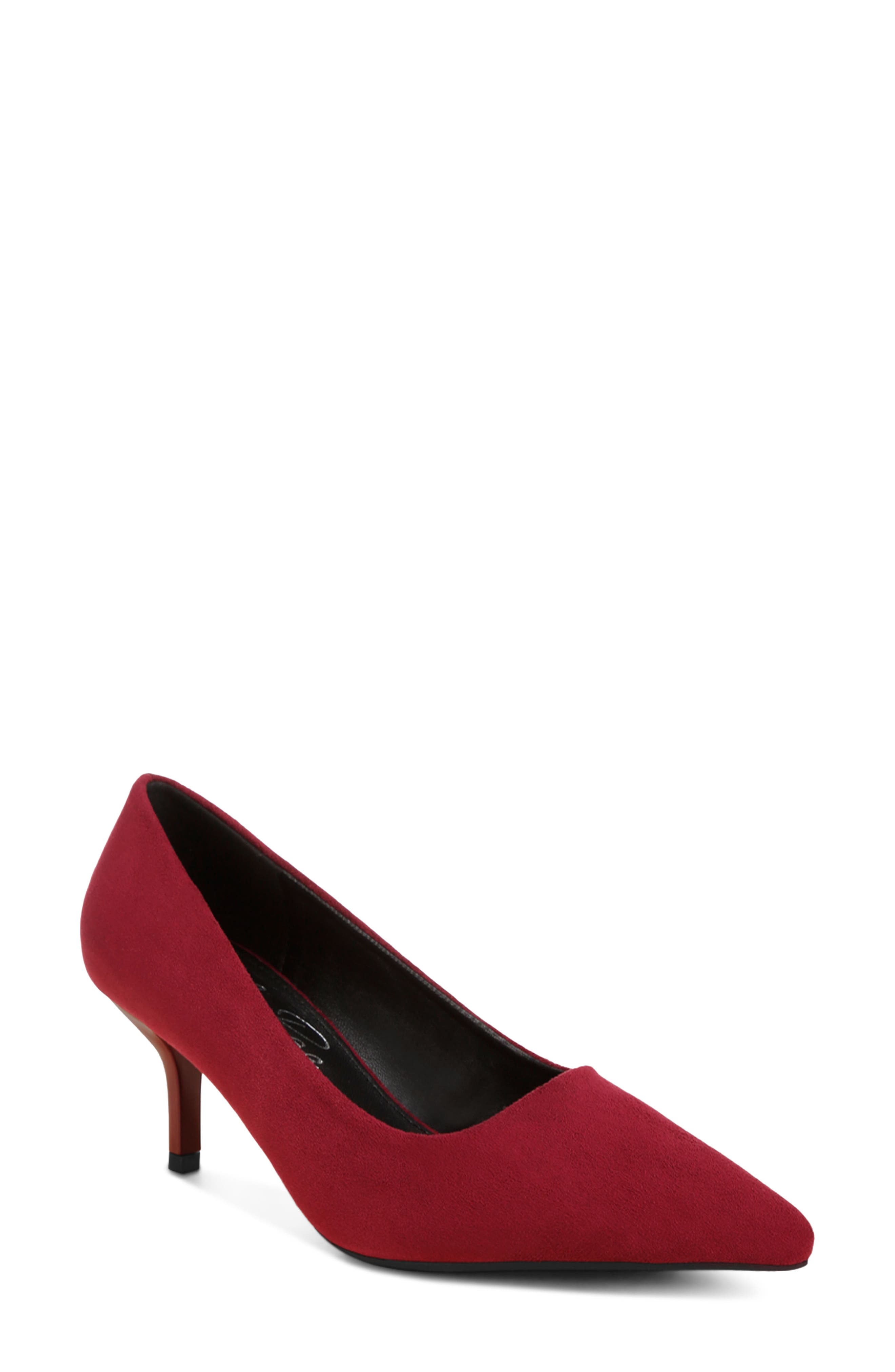 Iridese Leather Pump