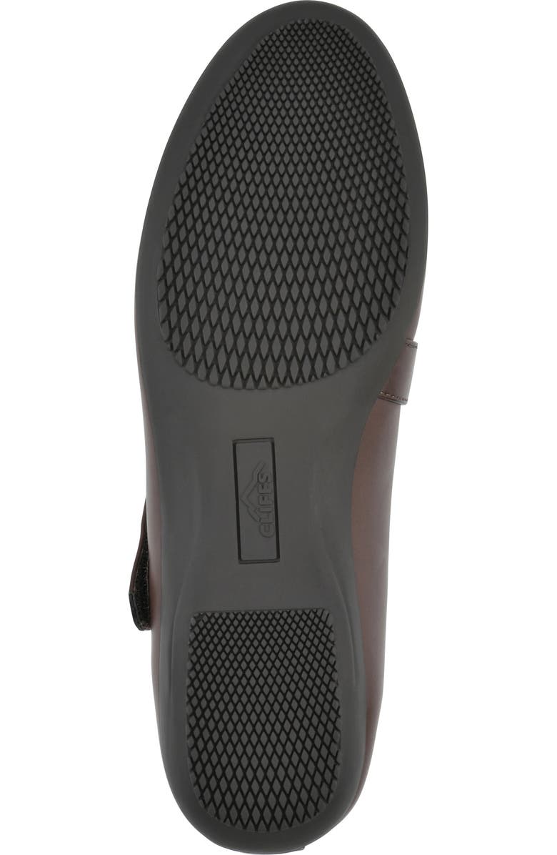 CLIFFS BY WHITE MOUNTAIN Carwen Mary Jane Flat, Alternate, color, Dark Brown/ Smooth