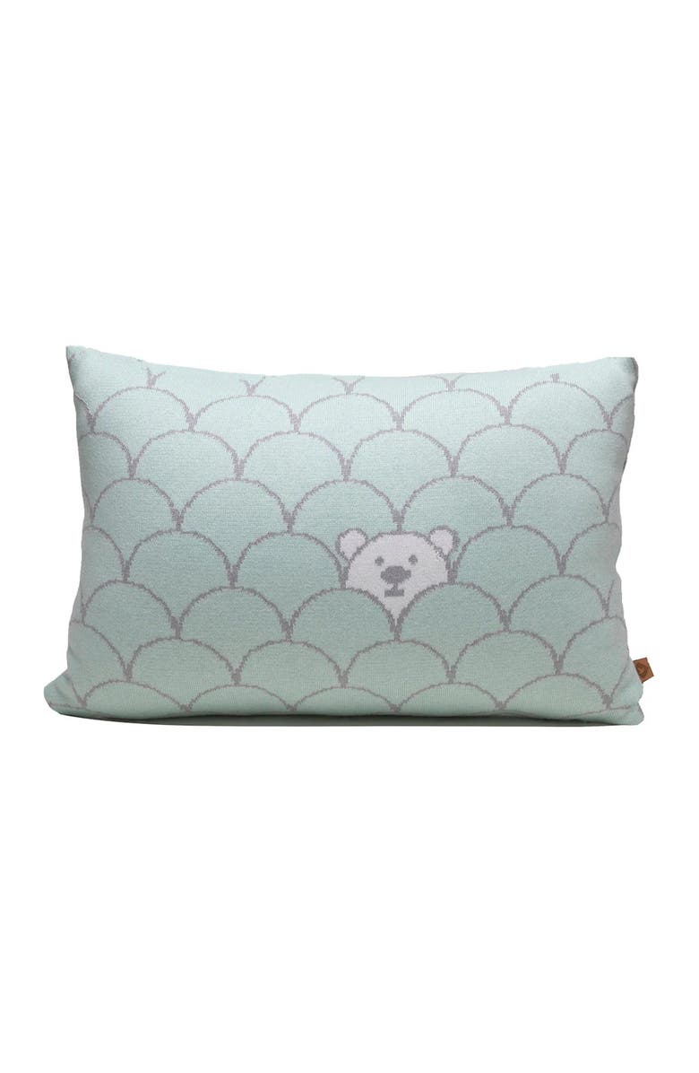 RIAN TRICOT Wally Pillow, Alternate, color, Mint