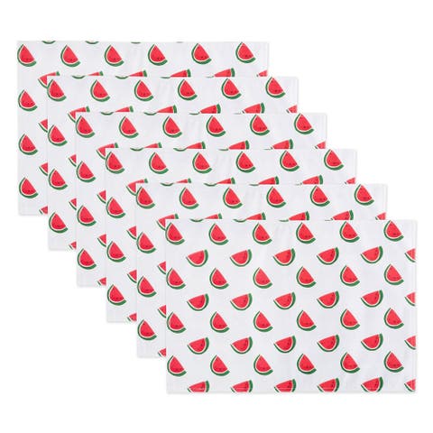 Outdoor Printed Placemat Set/6