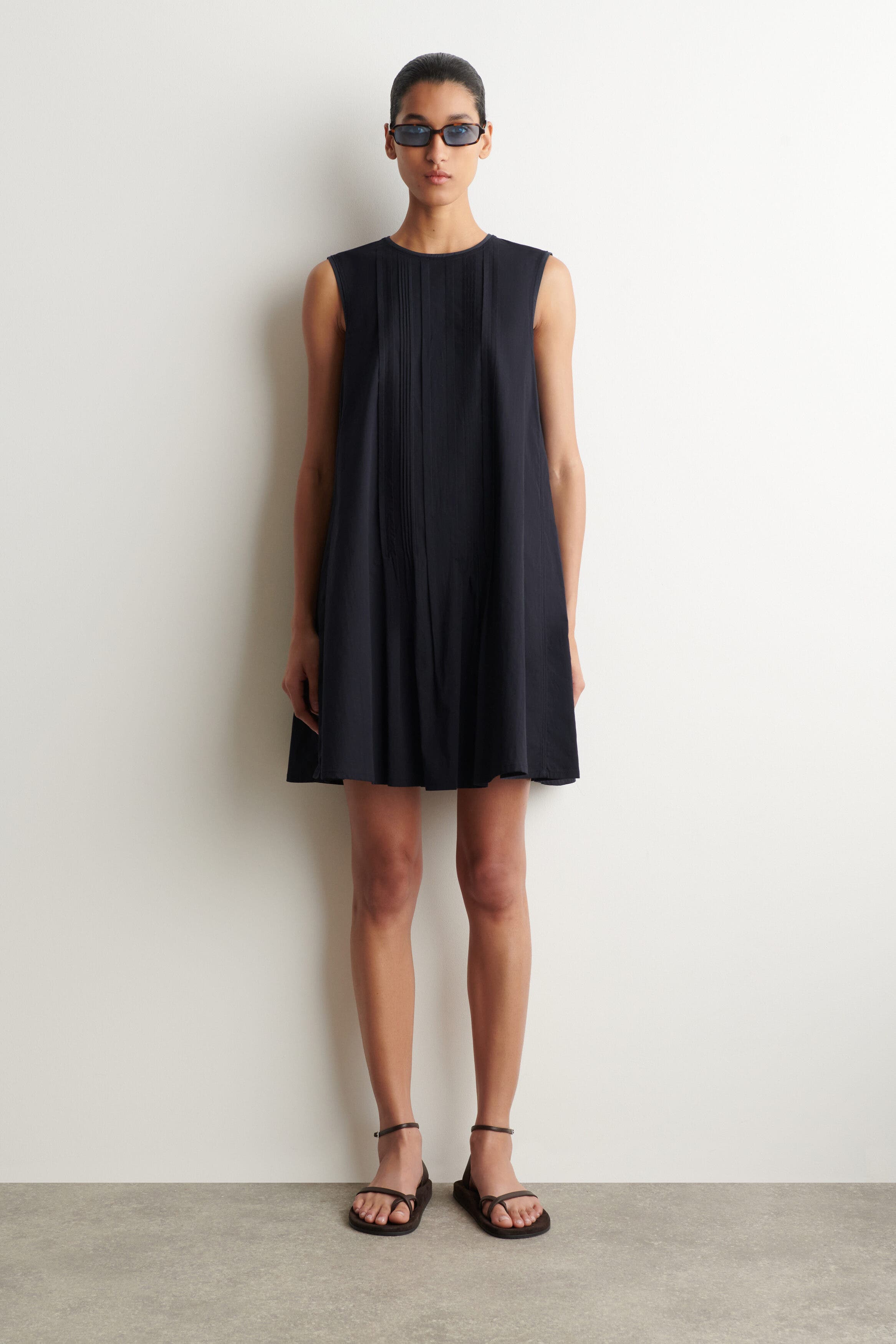 Layered Pintucked Mini Dress (Women) | Nordstrom