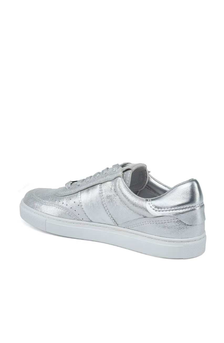 JSlides Footwear TINSLEY SNEAKER, Alternate, color, Metallic  Silver