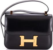 Pre-Owned Hermes Constance NM Bag Box Calf 24