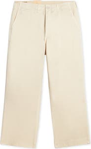 Fortela Herringbone Wide Leg Chino Pants