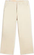 Fortela Herringbone Wide Leg Chino Pants