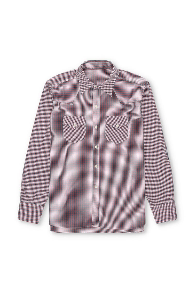 Tex2 Texan Shirt, Main, color, RED