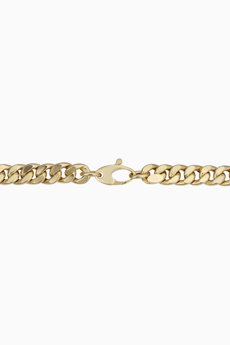 14K Yellow Gold Estate Cuban Bracelet, Alternate, color, Yellow Gold