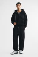 H&M Oversized Printed Hooded Jacket