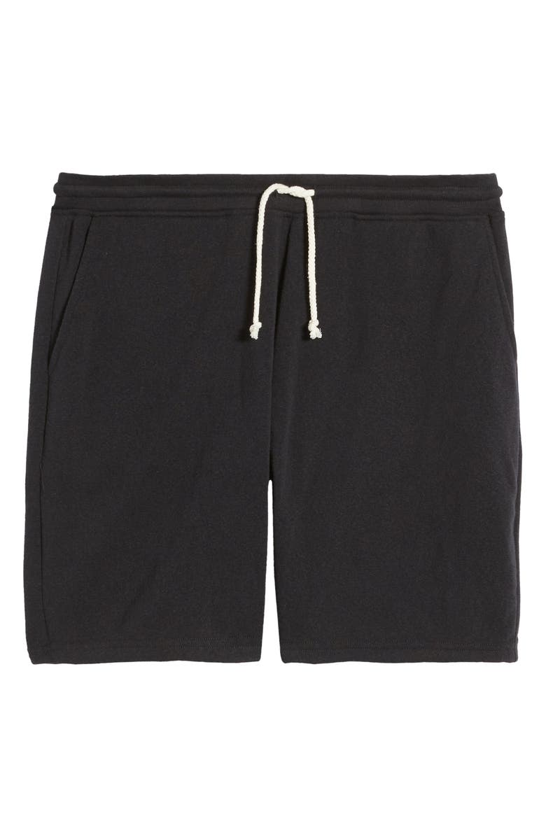 Threads 4 Thought Garrett Drawstring Fleece Shorts, Alternate, color, Black