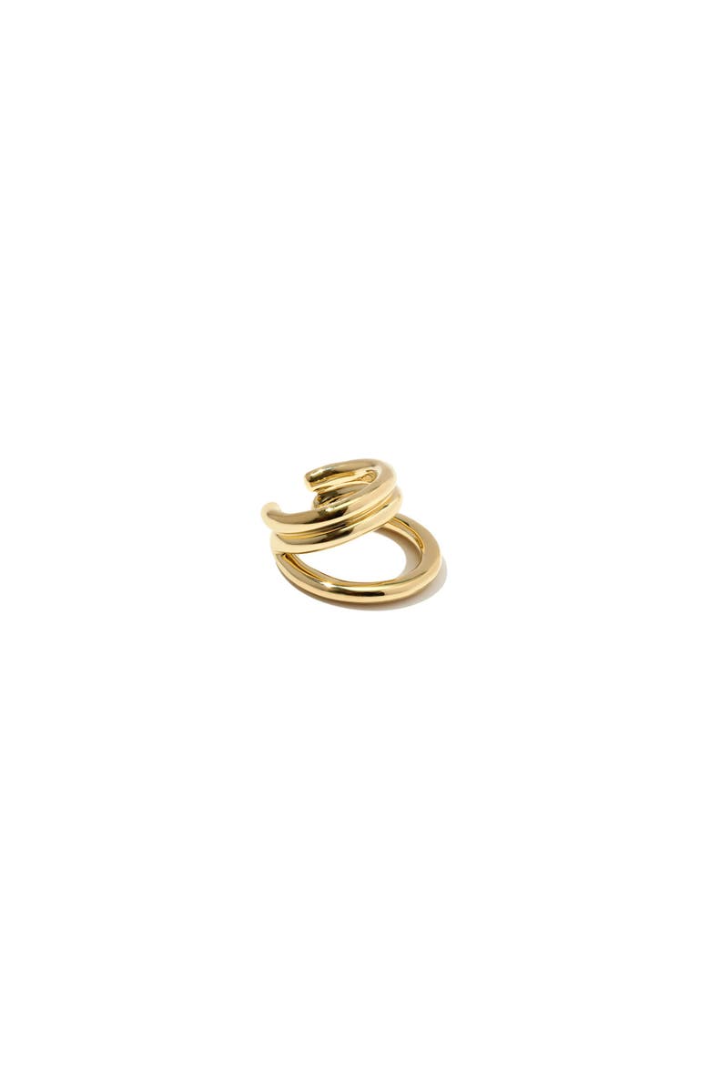 14kt Gold Vermeil Concero Ear Cuff, Main, color, Yellow Toned Gold