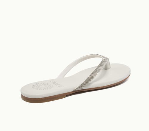 Grace Footwear Sunny Flip Flop In Clear