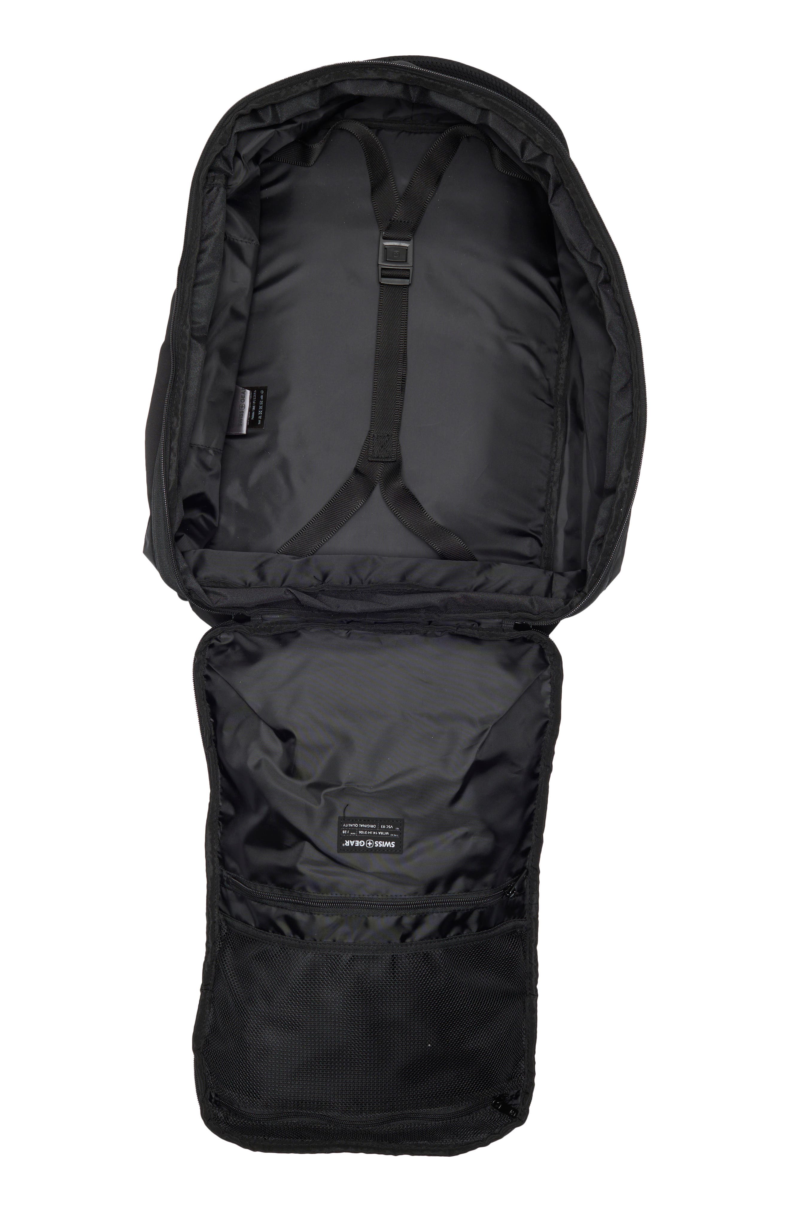 SWISSGEAR The 5238 20-Inch Travel Backpack, Alternate, color, Black