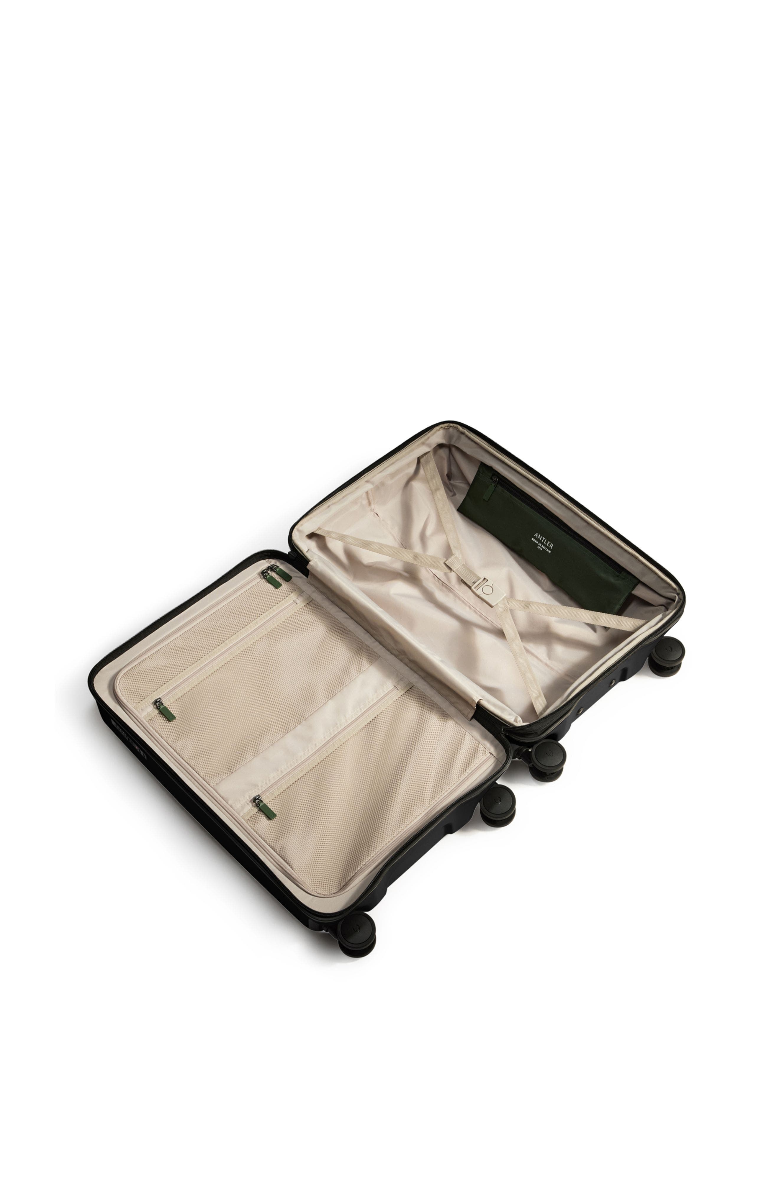 ANTLER Icon Stripe Medium Suitcase, Alternate, color, Black