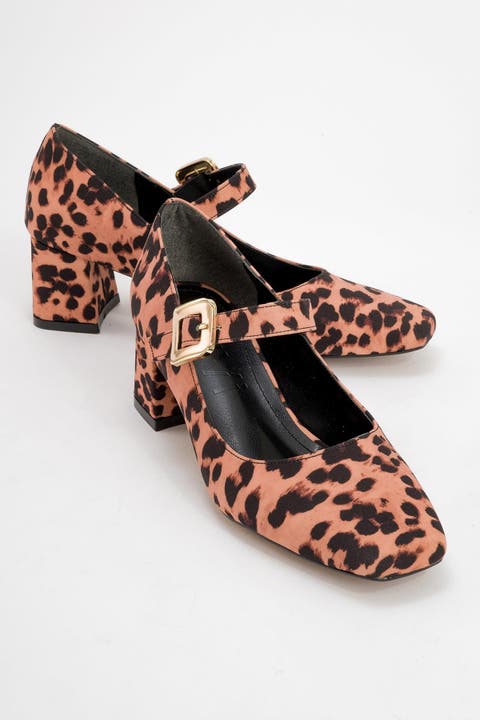 Dolva Block Heel Mary Jane Pump (Women)