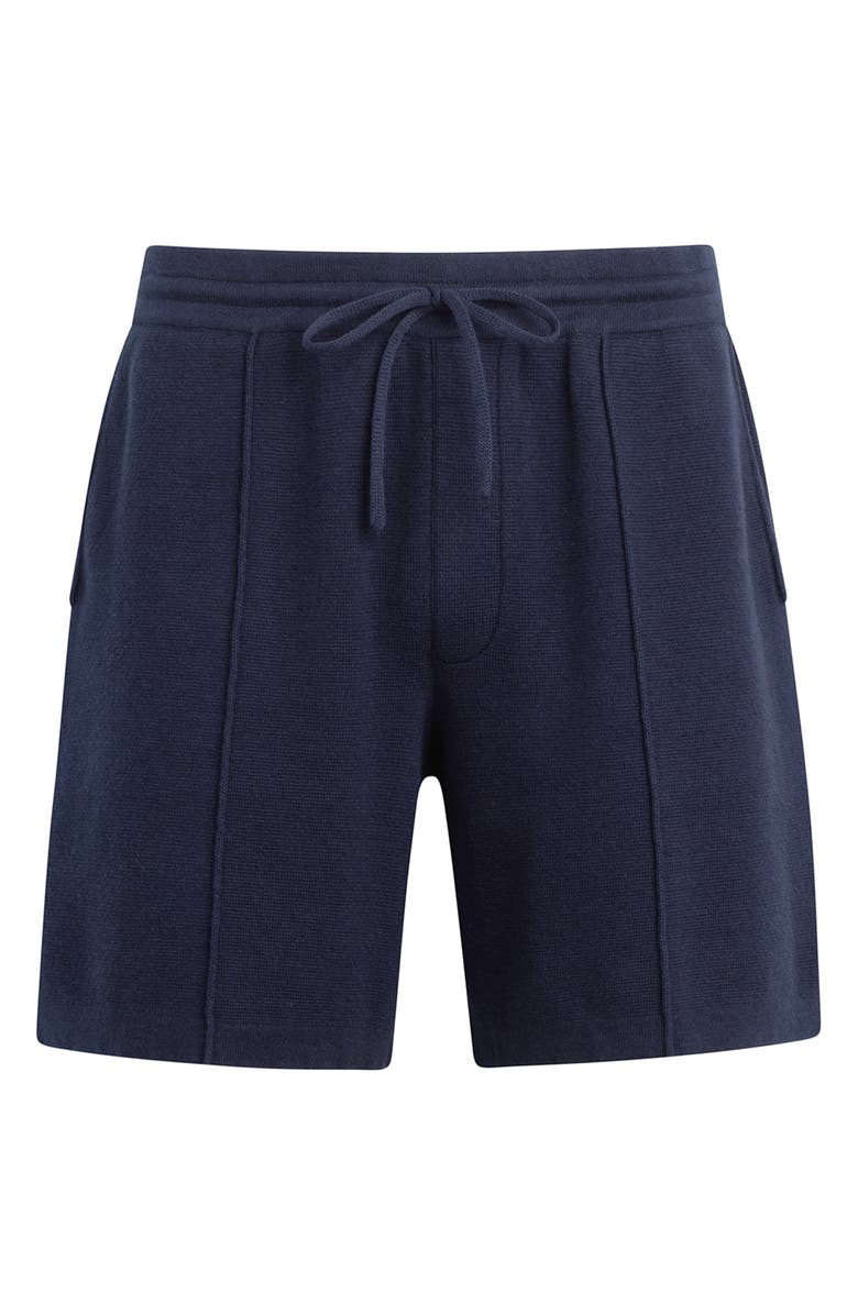 Hudson Jeans Double Knit Cotton & Cashmere Drawstring Shorts, Alternate, color, Fleet