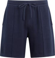 Hudson Jeans Double Knit Cotton & Cashmere Drawstring Shorts